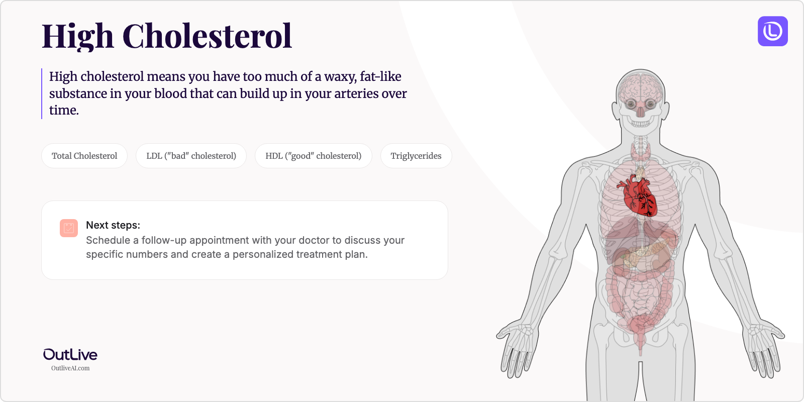 Just Diagnosed with High Cholesterol: A Simple Guide